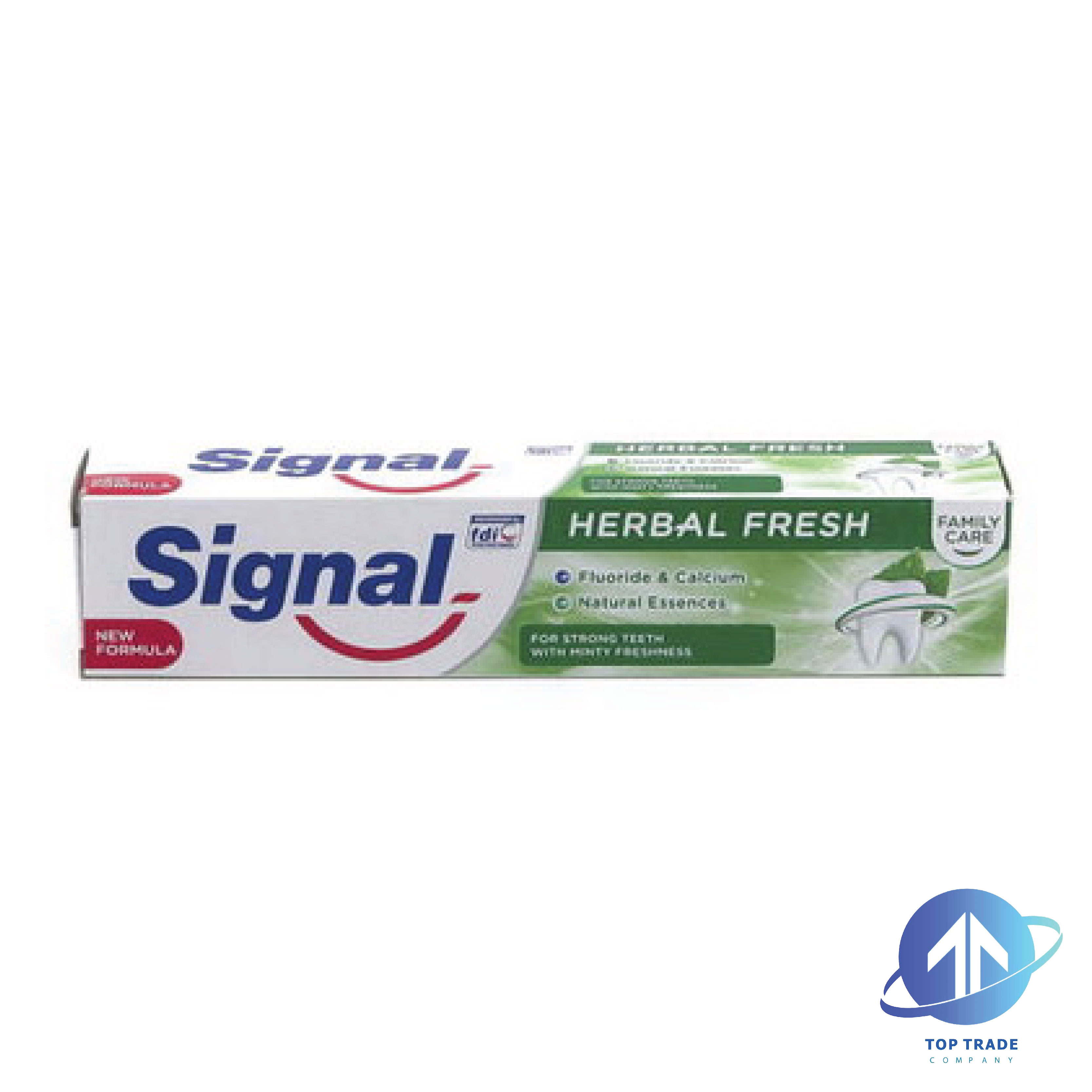 Signal toothpaste family care herbal fresh labelled 75ml